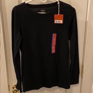 NWT Mossimo black long sleeve shirt